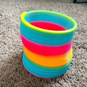 Rainbow jumbo slinky